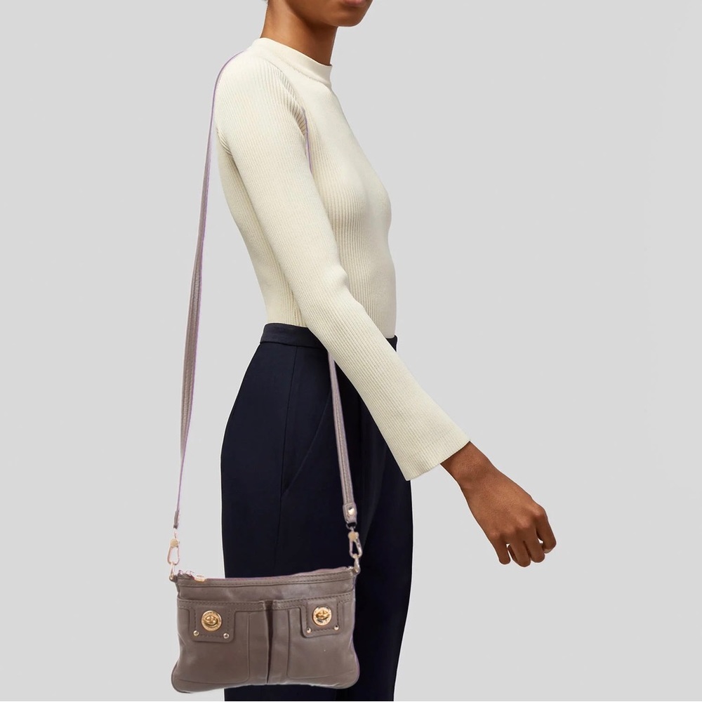 Marc by Marc Jacobs Crossbody Leather Pink Bag - Picture 6 of 6